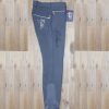 Babieca Breeches Shine Diamond Gris-Plata Full Grip - Imagen 4