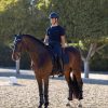 Le Cool Grip Dressage Pad Navy - Imagen 2