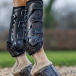 Ultra Mesh Snug Boots Front Black