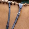 Soft Rubber Reins Brown/Brass - Imagen 2