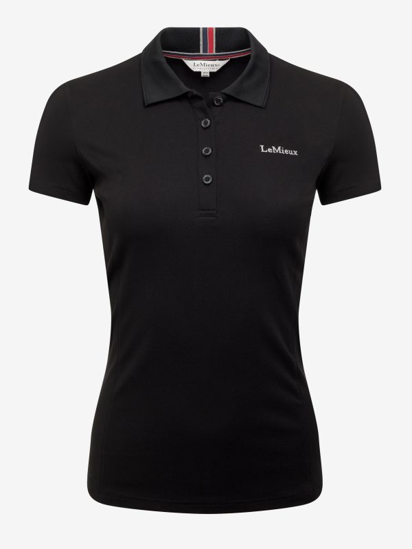 Ladies Elite Polo Shirt II Black