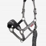 Vogue Headcollar & Leadrope Black