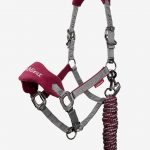 Vogue Headcollar & Leadrope Mulberry