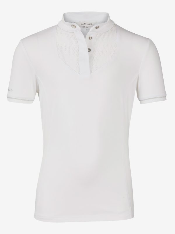 Young Rider Belle Show Shirt White