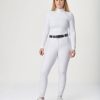 Dynamique Knee Grip Breeches White - Imagen 2