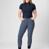 Dynamique Knee Grip Breeches Ice Grey - Imagen 2