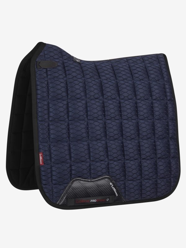 Carbon Mesh Dressage Square Navy