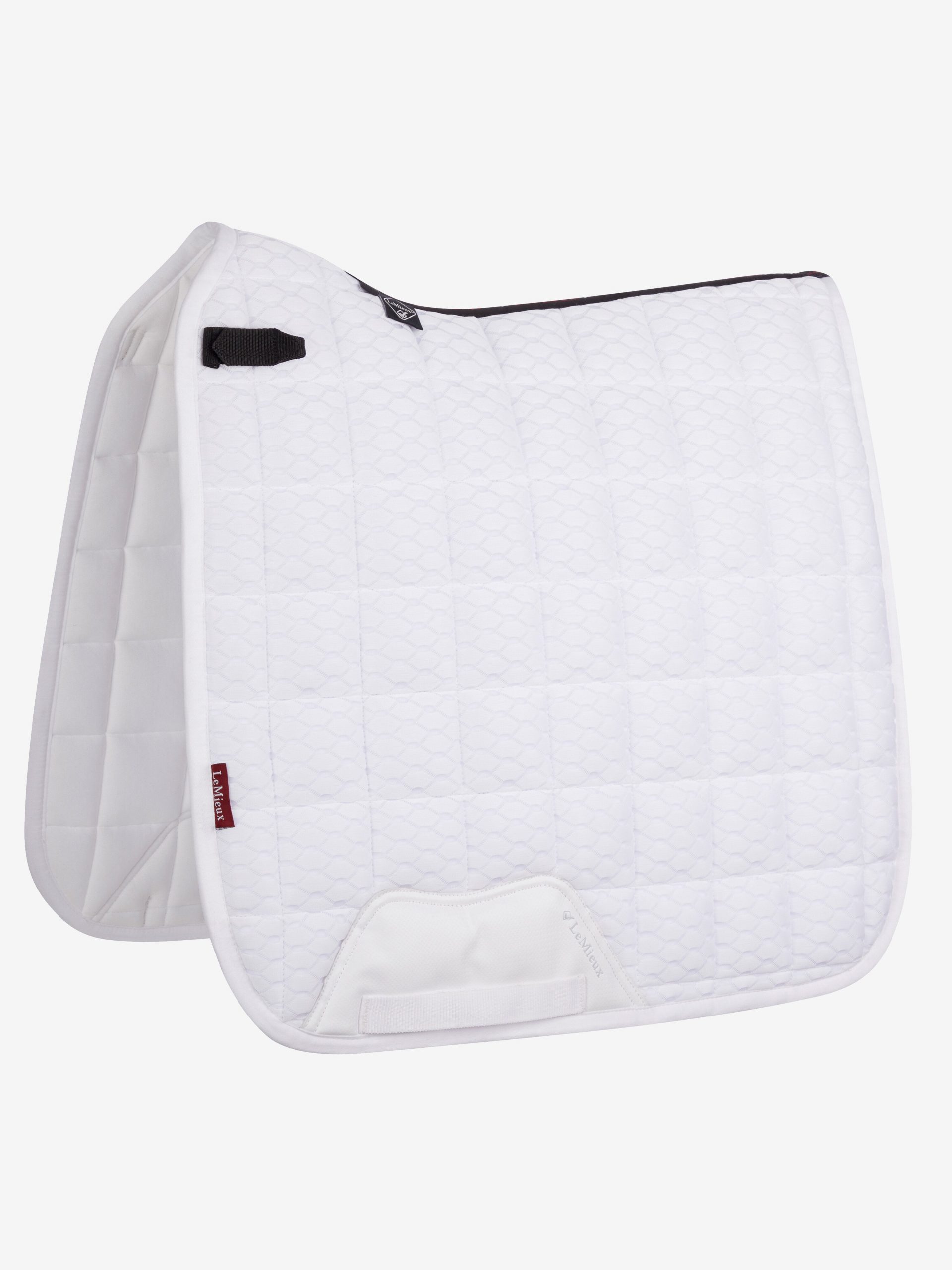 Carbon Mesh Dressage Square White