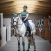 Carbon Mesh Dressage Square Sage - Imagen 3