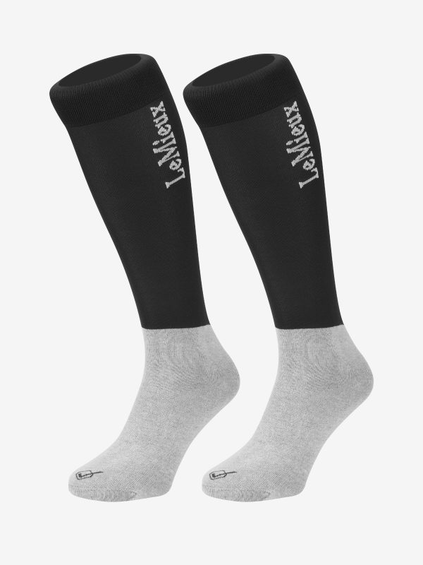 Competition Socks Black (Twin Pack)