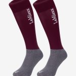 Competition Socks Burgundy (Twin Pack)
