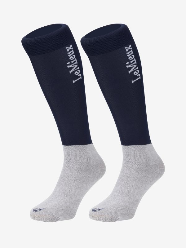 Competition Socks Navy (Twin Pack)