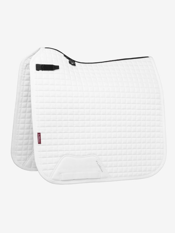 Cotton Dressage Square White