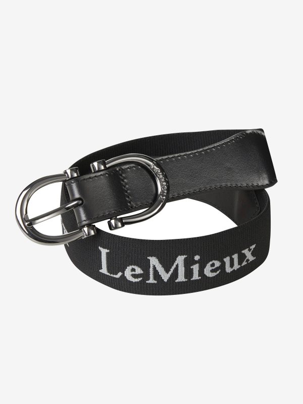 Elasticated Belt Black
