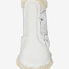 Fleece Edged Mesh Brushing Boots White - Imagen 4