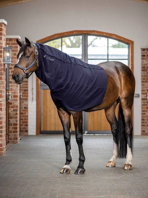 Arika Fleece Hood Navy