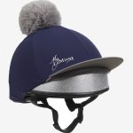 Pom Hat Silk Navy