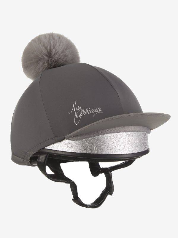 Pom Hat Silk Slate Grey