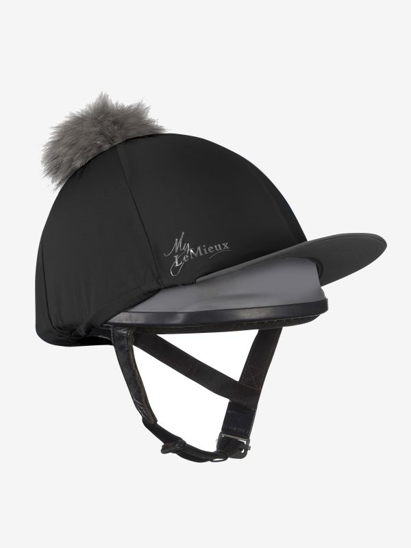 Pom Hat Silk Black