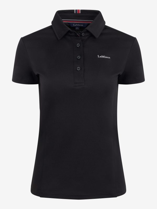 Ladies Elite Polo Shirt Black