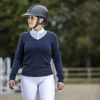Ladies Elite V-Neck Jumper Navy - Imagen 2