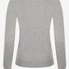 Ladies Elite V-Neck Jumper Grey - Imagen 5