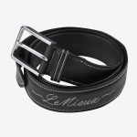 Signature Leather Belt Black