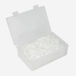Silicone Plaiting Bands White