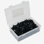 Silicone Plaiting Bands Black