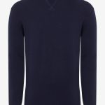 Mens Crew Neck Jumper Navy