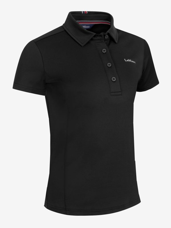 Mens Elite Polo Shirt Black
