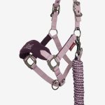 Mini Vogue Headcollar & Leadrope Fig