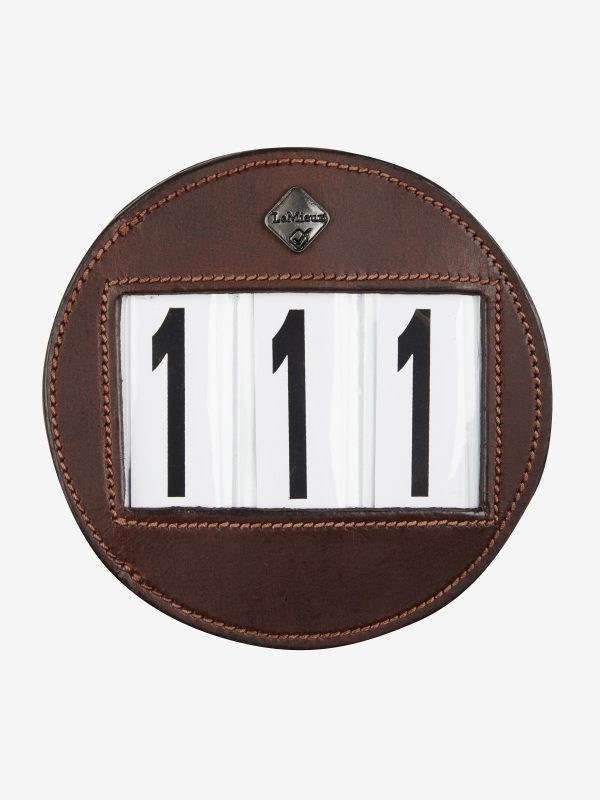 Bridle Number Holder Brown