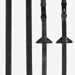 Soft Rubber Reins Black