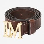 Monogram Belt Brown