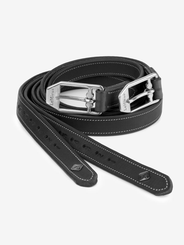 Vector Stirrup Leather Black