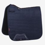 Suede Dressage Square Navy