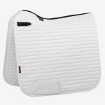 Suede Dressage Square White