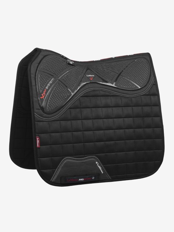 X-Grip Silicone Dressage Square Black