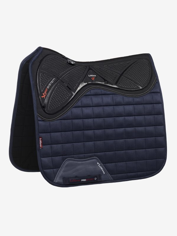 X-Grip Silicone Dressage Square Navy
