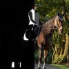 Suede Dressage Square Reflective Navy - Imagen 2