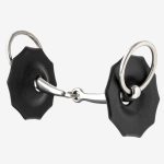 Contoured Rubber Bit Guards Black