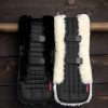 Simuwool Dressage Girth Cover Black - Imagen 3
