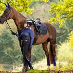 Spectrum Dressage Square Ink Blue