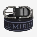 Elasticated Belt Navy