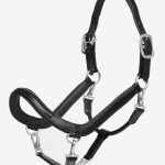 Leather Grooming Headcollar Black