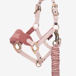 Mini Vogue Headcollar & Leadrope Pink Quartz