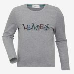Mini Jamie Long Sleeve Top Grey
