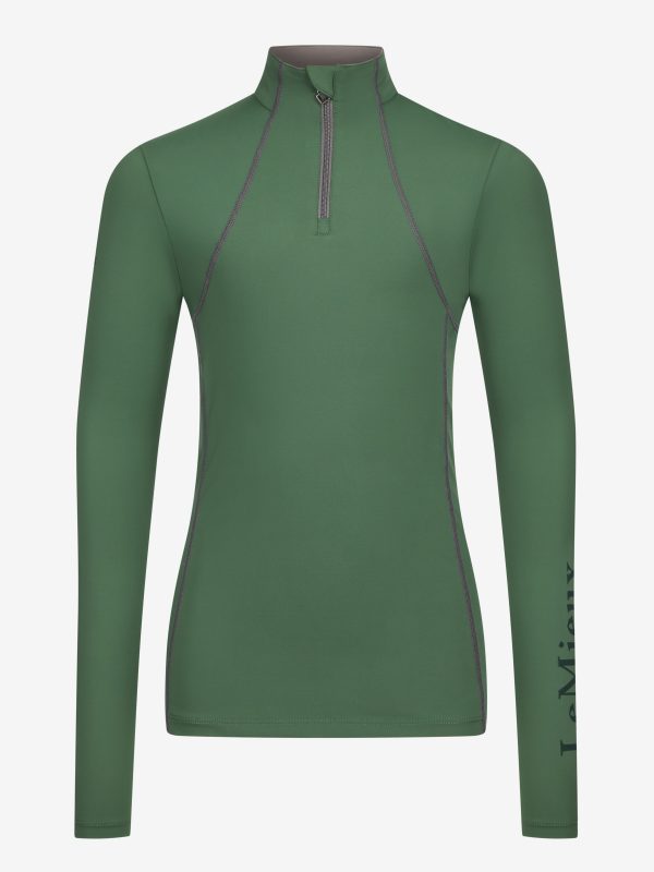 Young Rider Base Layer Hunter Green