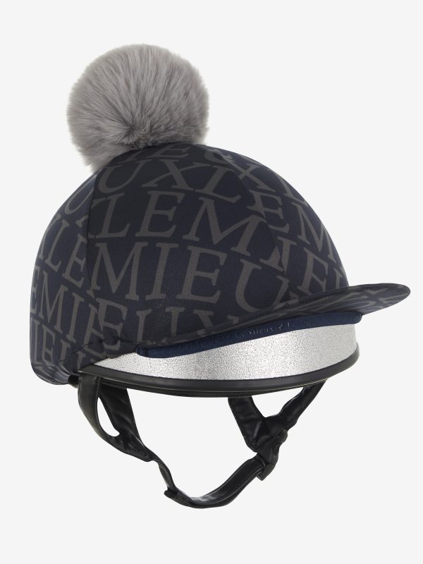 Fleur Hat Silk Navy